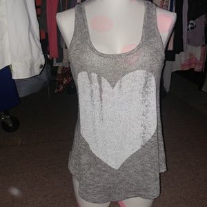 the clas-sic | made 🇺🇸 Gray metallic tank top OS